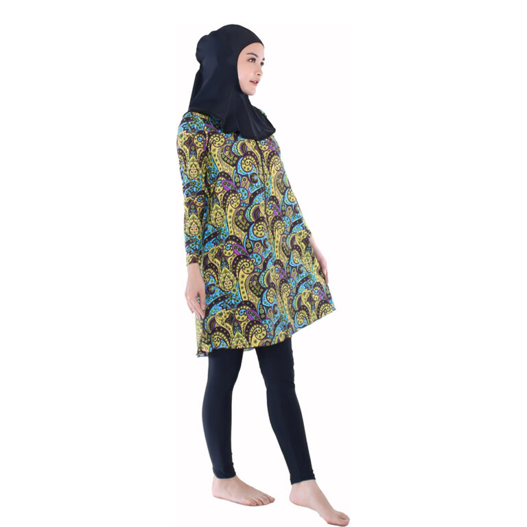 Lasona Women Burkini Hijab Swimwear Loose Style Baju Renang Muslim Wanita TRPM-C3332-L0917 - Image 4
