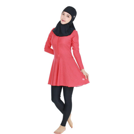 Lasona Women Burkini Hijab Swimwear Baju Renang Muslim Wanita TRPM-C3344-L01618 - Gambar 3