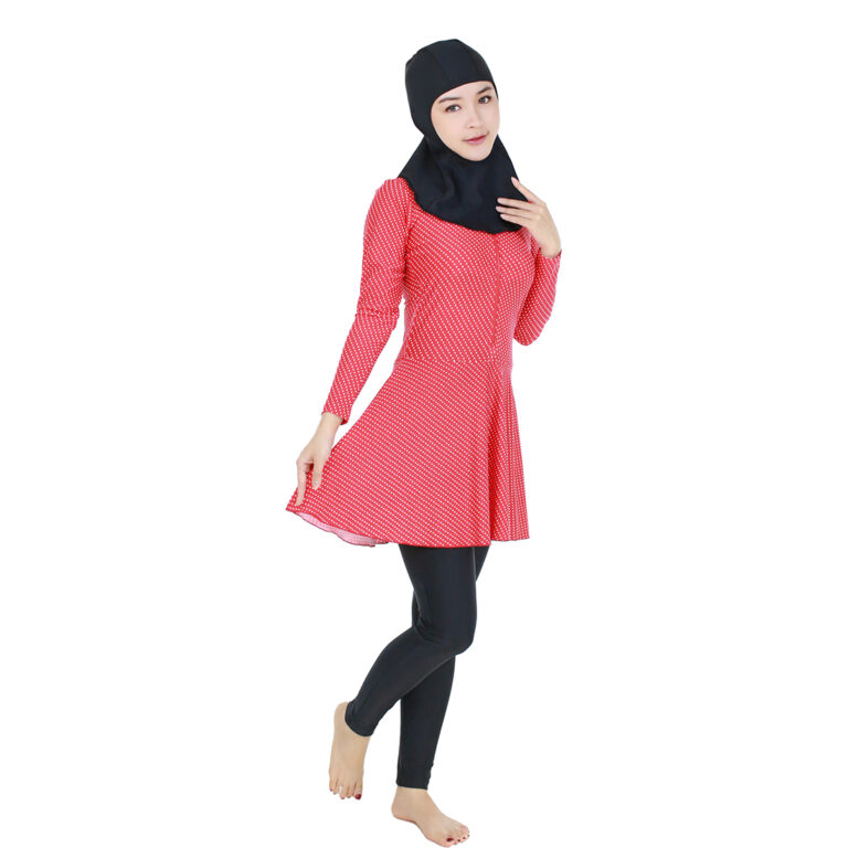 Lasona Women Burkini Hijab Swimwear Baju Renang Muslim Wanita TRPM-C3344-L01618 - Gambar 4