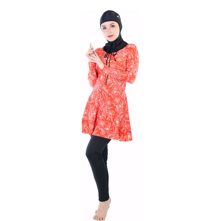 Lasona Women Burkini Hijab Swimwear Baju Renang Muslim Wanita TRPM-C3344-L01663 - Image 2