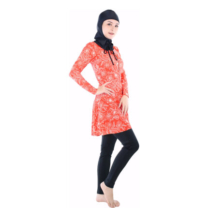 Lasona Women Burkini Hijab Swimwear Baju Renang Muslim Wanita TRPM-C3344-L01663 - Image 4