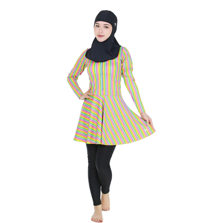 Lasona Women Burkini Hijab Swimwear Baju Renang Muslim Wanita TRPM-C3344-L01692 - Gambar 2