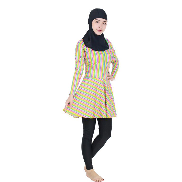 Lasona Women Burkini Hijab Swimwear Baju Renang Muslim Wanita TRPM-C3344-L01692 - Gambar 4