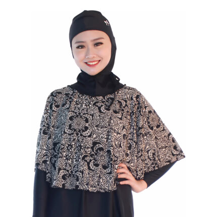 Lasona Cape Burqini Swimsuit Penutup Dada Baju Renang Muslim AR-CAP-008-I00108
