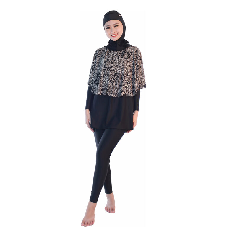 Lasona Cape Burqini Swimsuit Penutup Dada Baju Renang Muslim AR-CAP-008-I00108 - Image 2