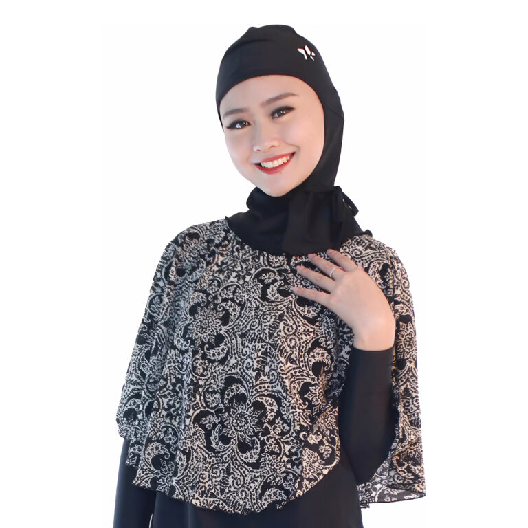 Lasona Cape Burqini Swimsuit Penutup Dada Baju Renang Muslim AR-CAP-008-I00108 - Image 3