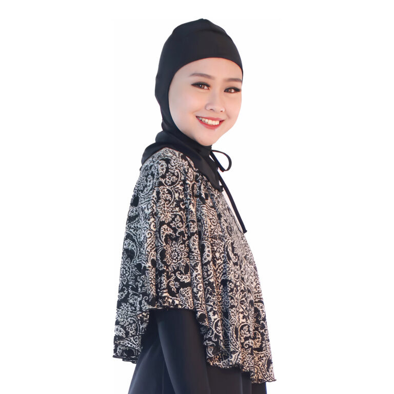 Lasona Cape Burqini Swimsuit Penutup Dada Baju Renang Muslim AR-CAP-008-I00108 - Image 4