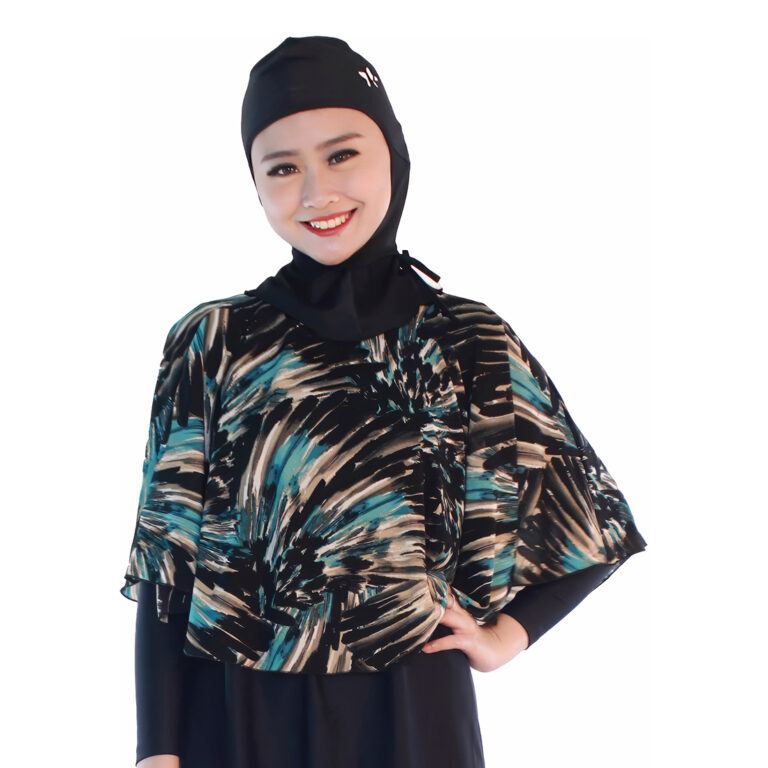 Lasona Cape Burqini Swimsuit Penutup Dada Baju Renang Muslim AR-CAP-008-I00109 - Image 1
