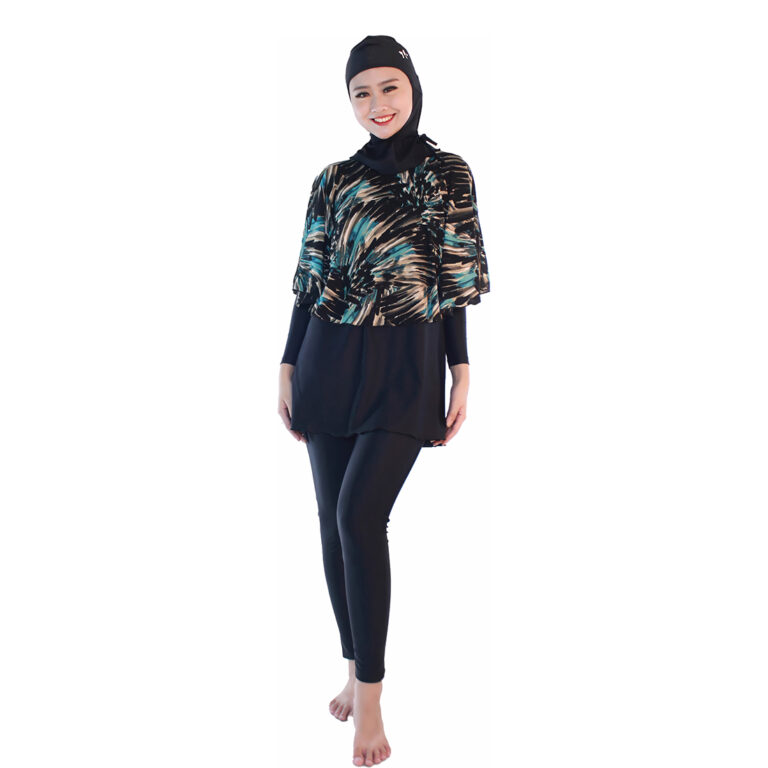 Lasona Cape Burqini Swimsuit Penutup Dada Baju Renang Muslim AR-CAP-008-I00109 - Image 2