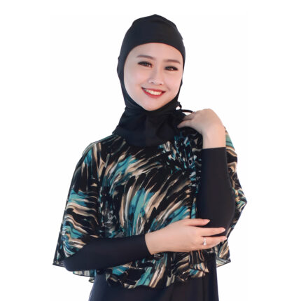Lasona Cape Burqini Swimsuit Penutup Dada Baju Renang Muslim AR-CAP-008-I00109 - Image 4