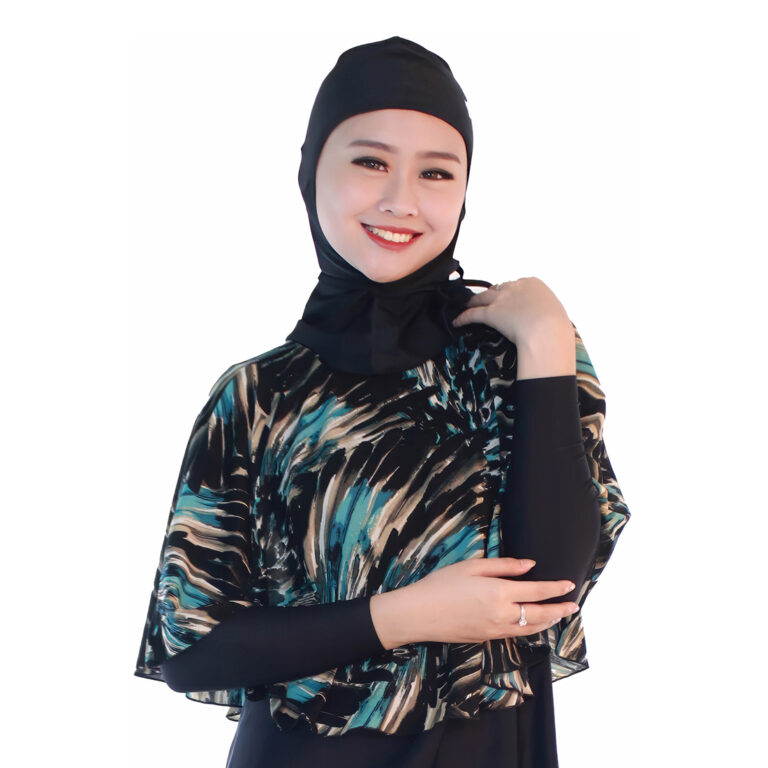 Lasona Cape Burqini Swimsuit Penutup Dada Baju Renang Muslim AR-CAP-008-I00109 - Image 4