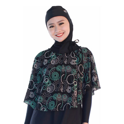 Lasona Cape Burqini Swimsuit Penutup Dada Baju Renang Muslim AR-CAP-008-I0069
