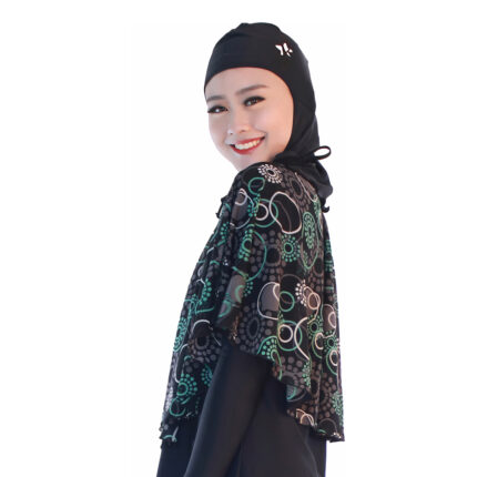 Lasona Cape Burqini Swimsuit Penutup Dada Baju Renang Muslim AR-CAP-008-I0069 - Gambar 3