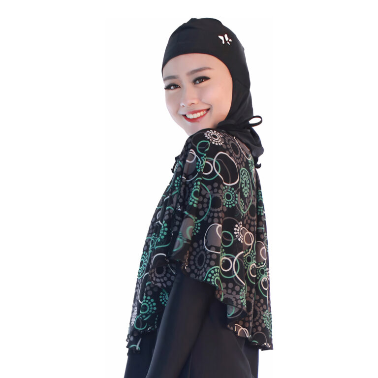 Lasona Cape Burqini Swimsuit Penutup Dada Baju Renang Muslim AR-CAP-008-I0069 - Gambar 3