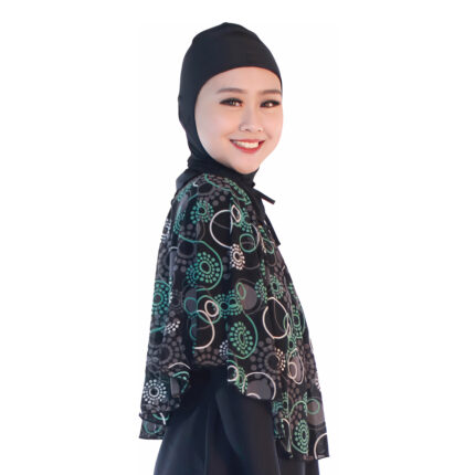 Lasona Cape Burqini Swimsuit Penutup Dada Baju Renang Muslim AR-CAP-008-I0069 - Gambar 4