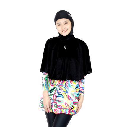 Lasona Cape Burqini Swimsuit Penutup Dada Baju Renang Muslim AR-CAP-008-L4