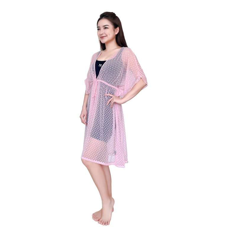 Lasona Outer Beach Kimono Bathrobe BA-3292-I0083 - Gambar 3