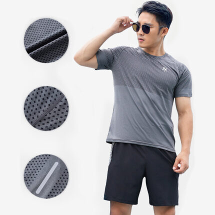 Lasona Men Sportswear Baju Atasan Olahraga Pria BM-A013-AC - Image 2