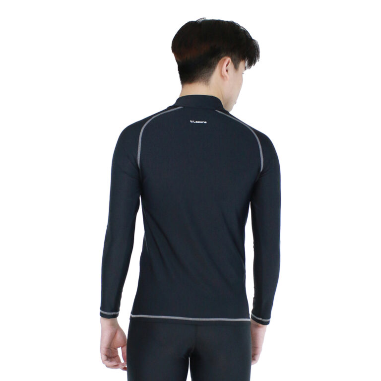 Lasona Men Rash Guard Swimwear Baju Atasan Renang Pria Tangan Panjang BM-C3341-L4 - Image 5