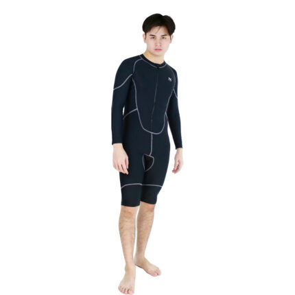 Lasona Men Swimwear Baju Renang Diving Pria Tangan Panjang MTRJ-C3337-L4 - Image 2