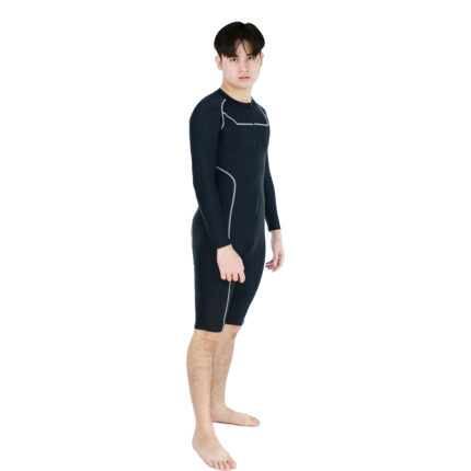 Lasona Men Swimwear Baju Renang Diving Pria Tangan Panjang MTRJ-C3339-L4 - Image 4