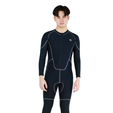 Lasona Men Swimwear Baju Renang Diving Panjang Pria Tangan Panjang MTRP-C3337-L4