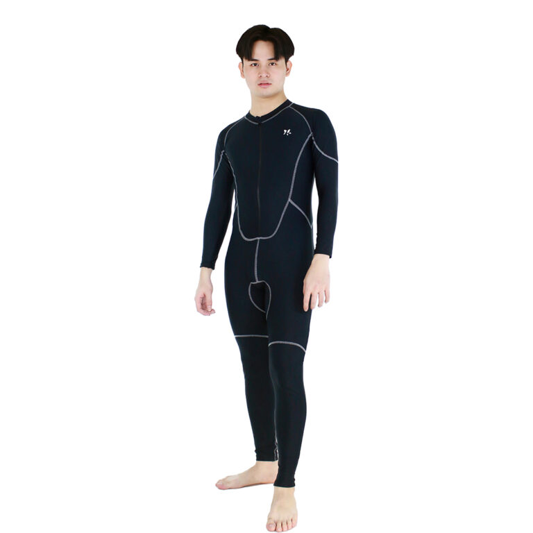 Lasona Men Swimwear Baju Renang Diving Panjang Pria Tangan Panjang MTRP-C3337-L4 - Gambar 2