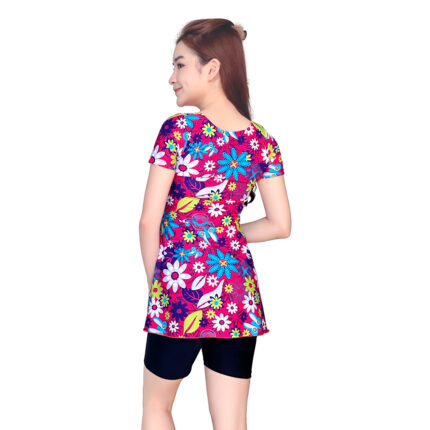 Lasona Women Swimsuit Baju Renang Rok Wanita TRDP-A2438J-L01732 - Gambar 5