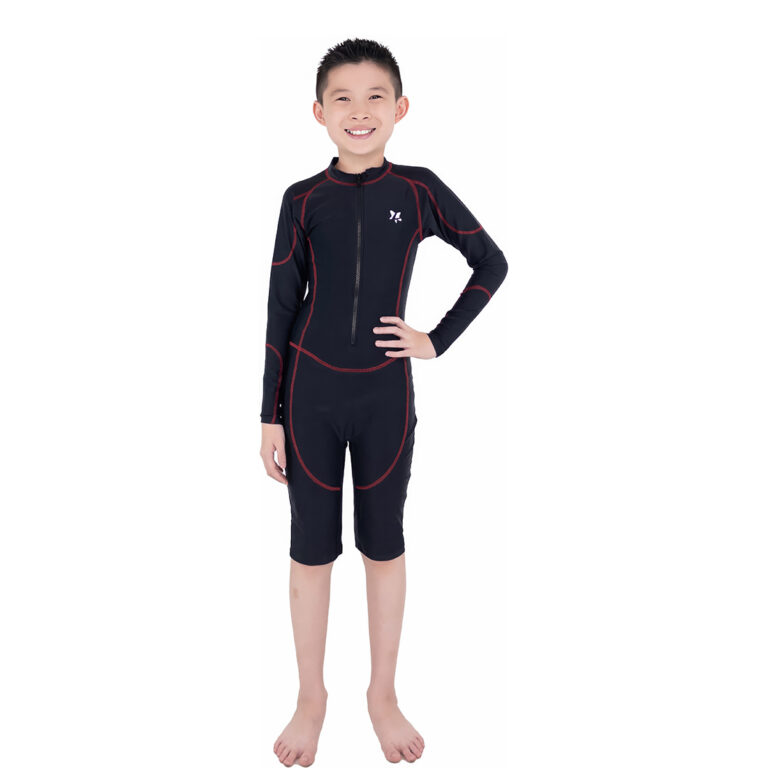 Lasona Kids Swimsuit Baju Renang Diving Anak Tangan Panjang TRJ-G3356-L4 - Gambar 2