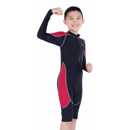 Lasona Kids Swimsuit Baju Renang Diving Anak Tangan Panjang TRJ-G3357-L4 - Gambar 4