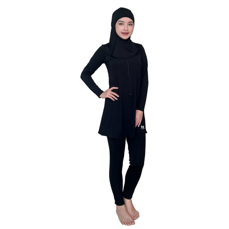 Lasona Women Burkini Hijab Swimwear Baju Renang Muslim Wanita TRPM-C1209-E3 - Image 4
