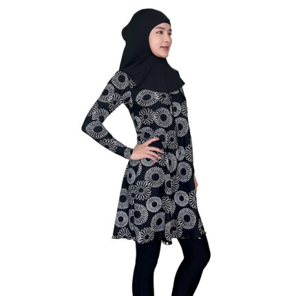 Lasona Women Burkini Hijab Swimwear Loose Style Baju Renang Muslim Wanita TRPM-C3332-L01539 - Image 4