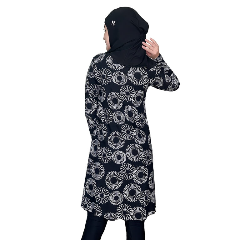 Lasona Women Burkini Hijab Swimwear Loose Style Baju Renang Muslim Wanita TRPM-C3332-L01539 - Image 5