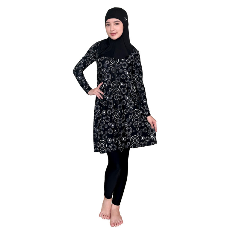 Lasona Women Burkini Hijab Swimwear Loose Style Baju Renang Muslim Wanita TRPM-C3332-L01753 - Image 2