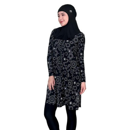 Lasona Women Burkini Hijab Swimwear Loose Style Baju Renang Muslim Wanita TRPM-C3332-L01753 - Image 3