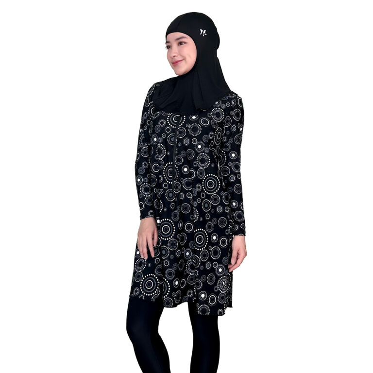 Lasona Women Burkini Hijab Swimwear Loose Style Baju Renang Muslim Wanita TRPM-C3332-L01753 - Image 3
