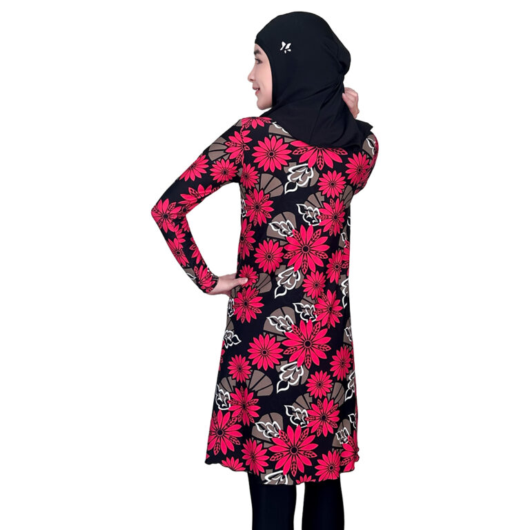 Lasona Women Burkini Hijab Swimwear Loose Style Baju Renang Muslim Wanita TRPM-C3332-L01760 - Image 5