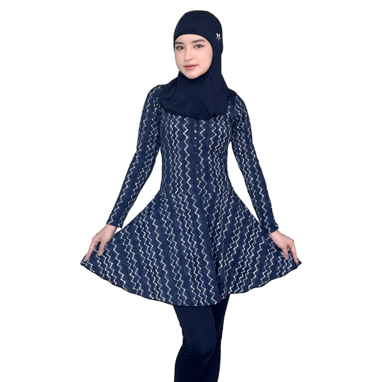 Lasona Women Burkini Hijab Swimwear Baju Renang Muslim Wanita TRPM-C3344-L01977 - Image 1