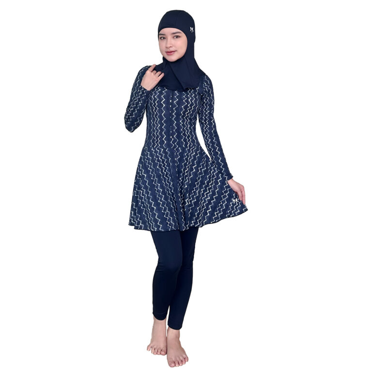 Lasona Women Burkini Hijab Swimwear Baju Renang Muslim Wanita TRPM-C3344-L01977 - Image 2