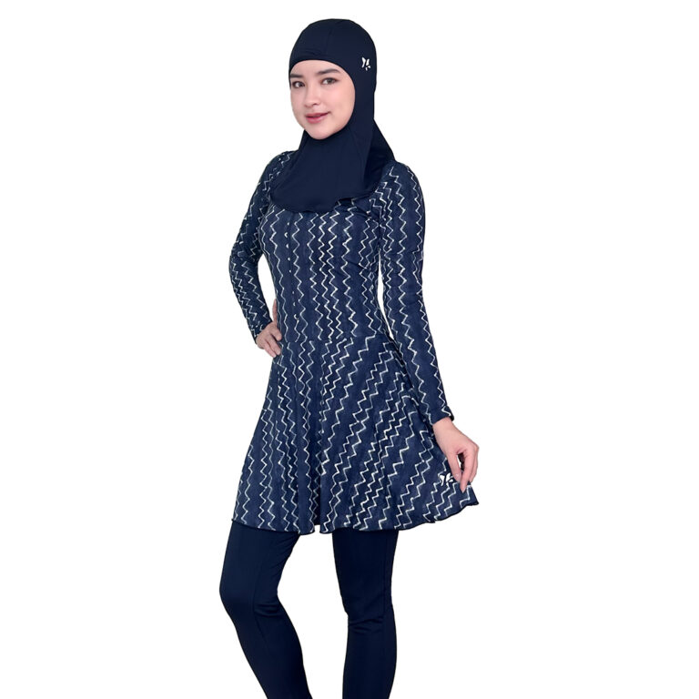 Lasona Women Burkini Hijab Swimwear Baju Renang Muslim Wanita TRPM-C3344-L01977 - Image 3