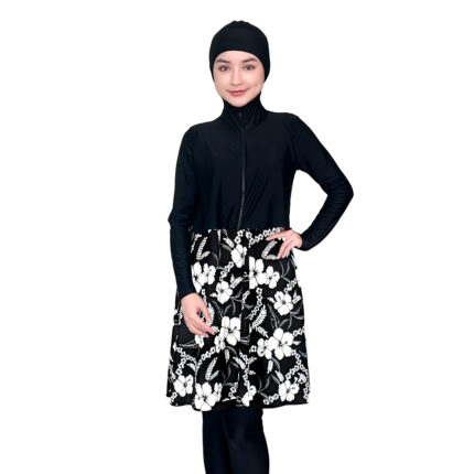 Lasona Women Burkini Hijab Swimwear Loose Style Baju Renang Muslim Wanita TRPM-C3366-L01631