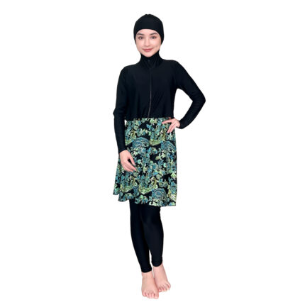 Lasona Women Burkini Hijab Swimwear Loose Style Baju Renang Muslim Wanita TRPM-C3366-L01950 - Gambar 2