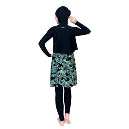 Lasona Women Burkini Hijab Swimwear Loose Style Baju Renang Muslim Wanita TRPM-C3366-L01950 - Gambar 5