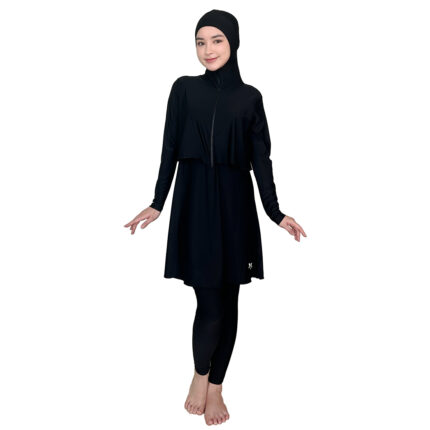 Lasona Women Burkini Hijab Swimwear Loose Style Baju Renang Muslim Wanita TRPM-C3366-L4 - Gambar 2