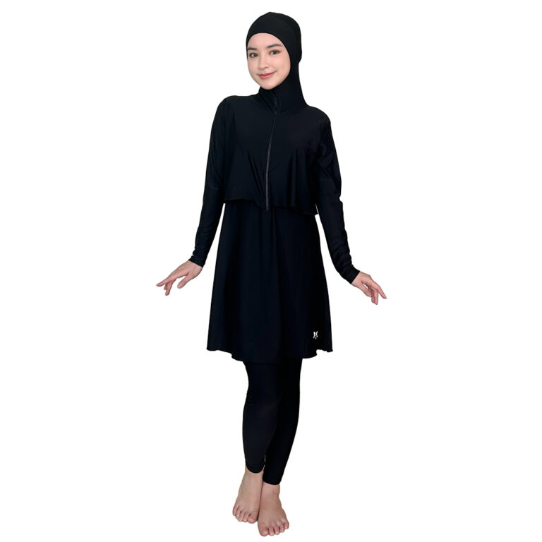 Lasona Women Burkini Hijab Swimwear Loose Style Baju Renang Muslim Wanita TRPM-C3366-L4 - Gambar 2