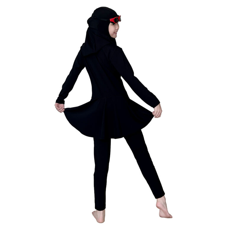 Lasona Kids Burkini Hijab Swimwear Baju Renang Muslim Anak Perempuan TRPM-G3344-E3 - Gambar 5