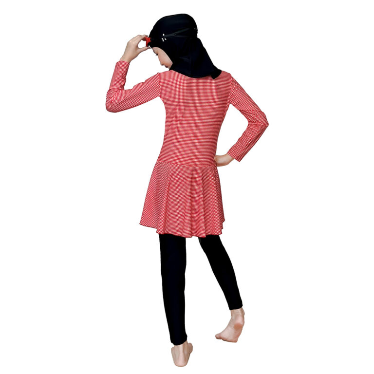 Lasona Kids Burkini Hijab Swimwear Baju Renang Muslim Anak Perempuan TRPM-G3344-L01517 - Gambar 5