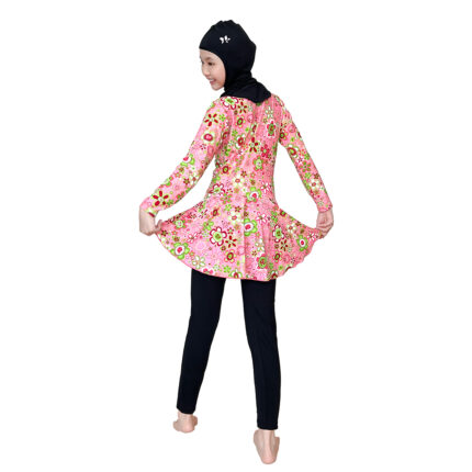 Lasona Kids Burkini Hijab Swimwear Baju Renang Muslim Anak Perempuan TRPM-G3344-L01690 - Gambar 5