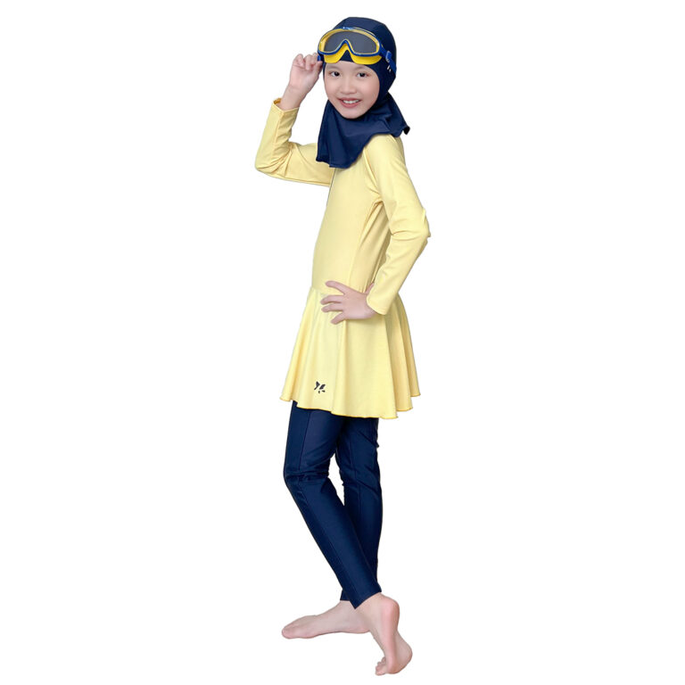 Lasona Kids Burkini Hijab Swimwear Baju Renang Muslim Anak Perempuan TRPM-K3344-L01338 - Image 3
