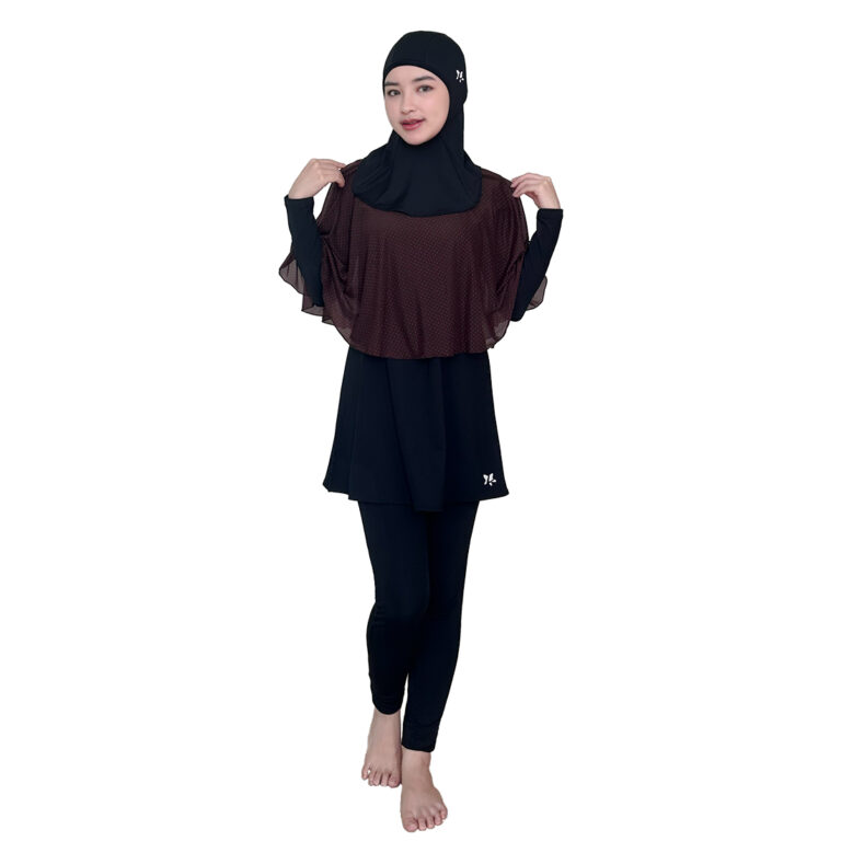 Lasona Cape Burkini Swimsuit Penutup Dada Baju Renang Muslim AR-CAP-008-I0089 - Image 2